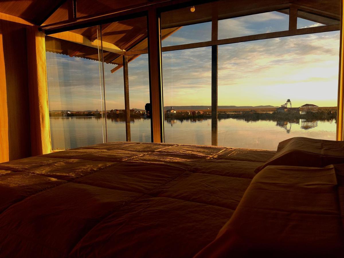 Vila Titicaca Habitacion Panoramica Vista Al Amanecer Puno Exteriér fotografie