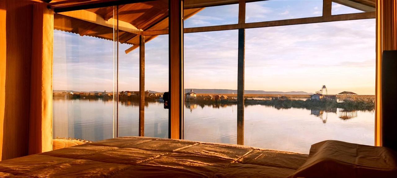 Vila Titicaca Habitacion Panoramica Vista Al Amanecer Puno Exteriér fotografie