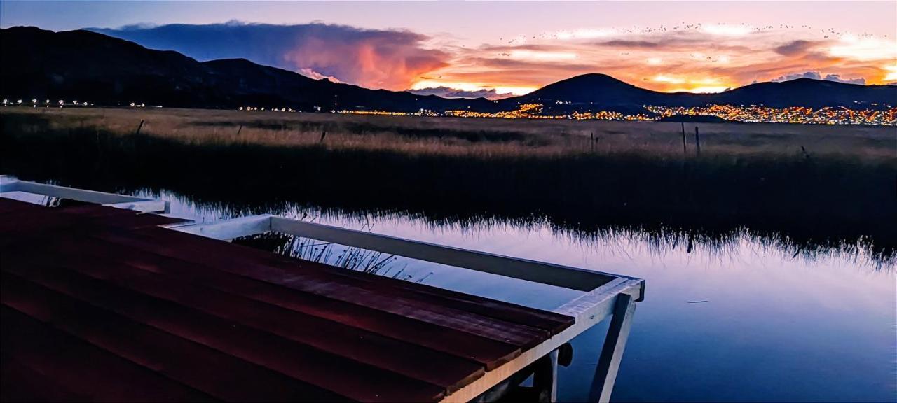 Vila Titicaca Habitacion Panoramica Vista Al Amanecer Puno Exteriér fotografie