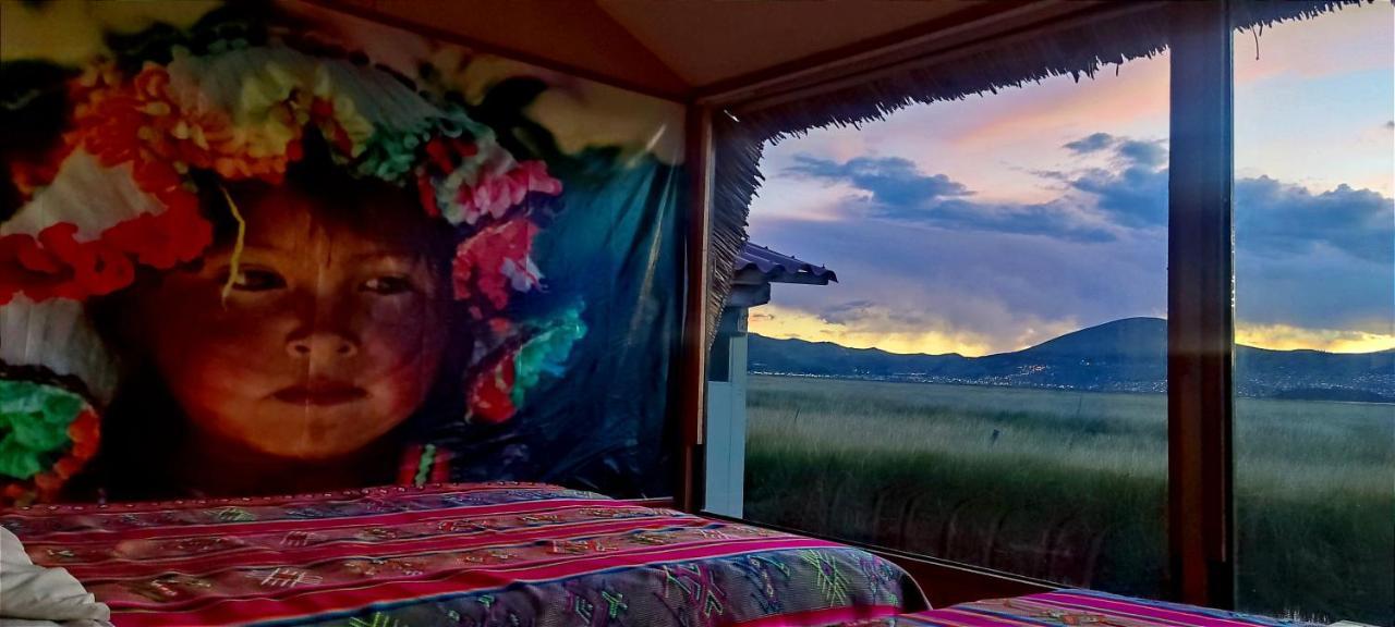 Vila Titicaca Habitacion Panoramica Vista Al Amanecer Puno Exteriér fotografie