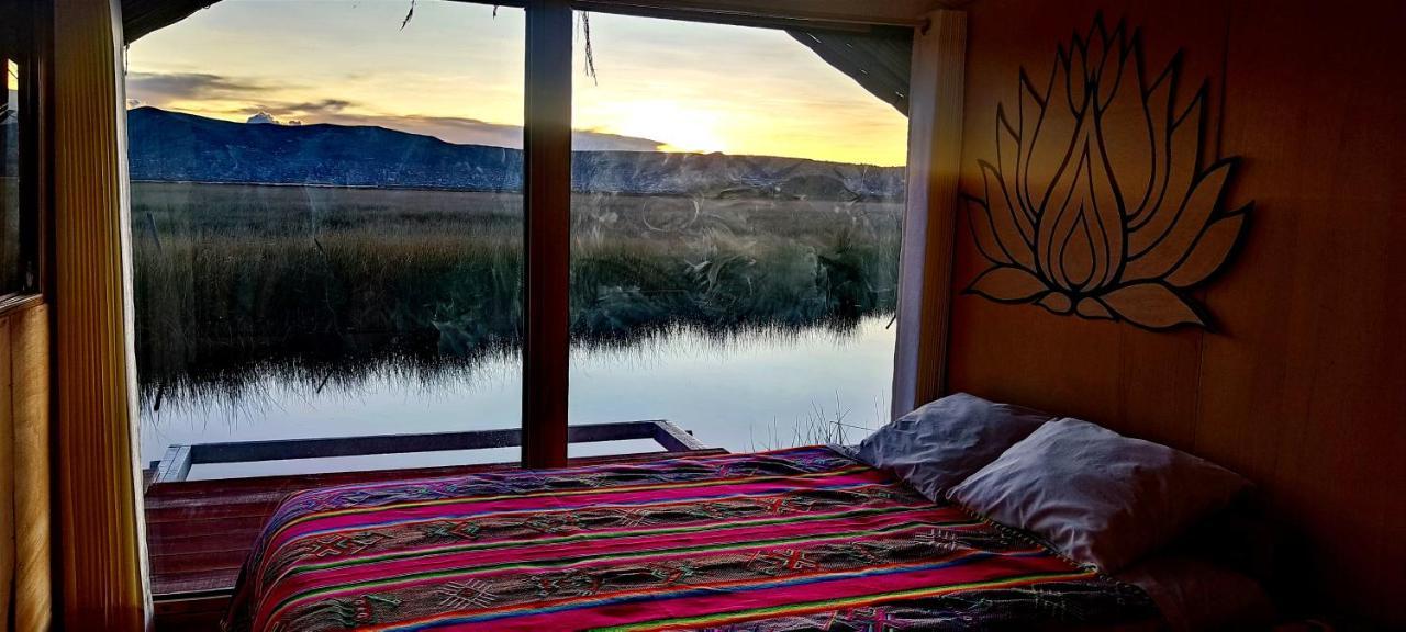 Vila Titicaca Habitacion Panoramica Vista Al Amanecer Puno Exteriér fotografie