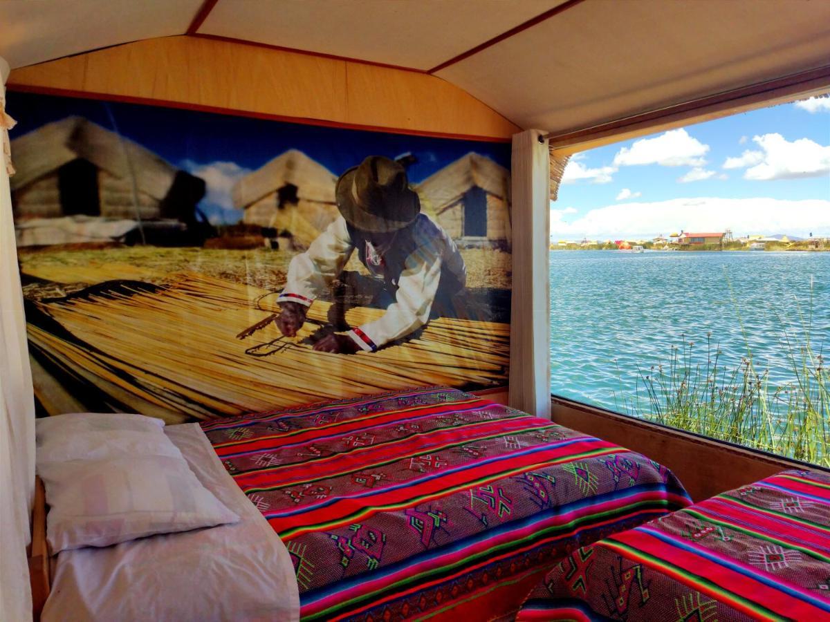 Vila Titicaca Habitacion Panoramica Vista Al Amanecer Puno Exteriér fotografie